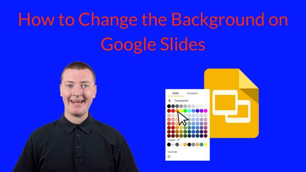 How To Change The Background On Google Slides - Tech Time With Timmy
