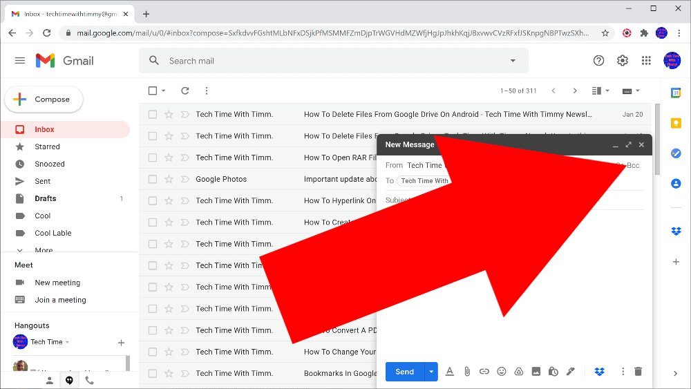 how to make a distribution list in gmail