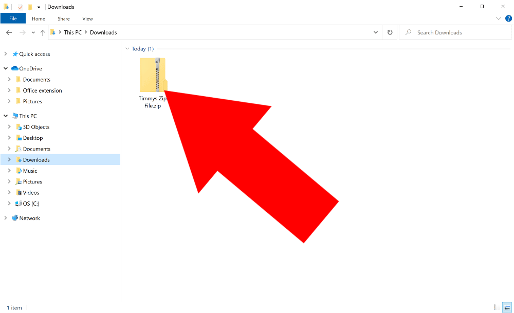 how to unzip files in windows