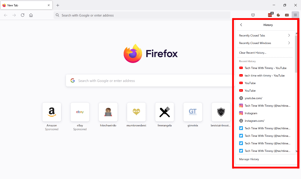firefox turn off private browsing