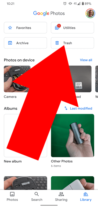 how to delete pictures from google photos