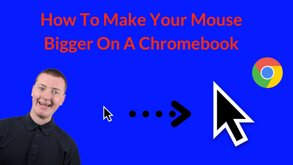 how to make your mouse a different color on chromebook