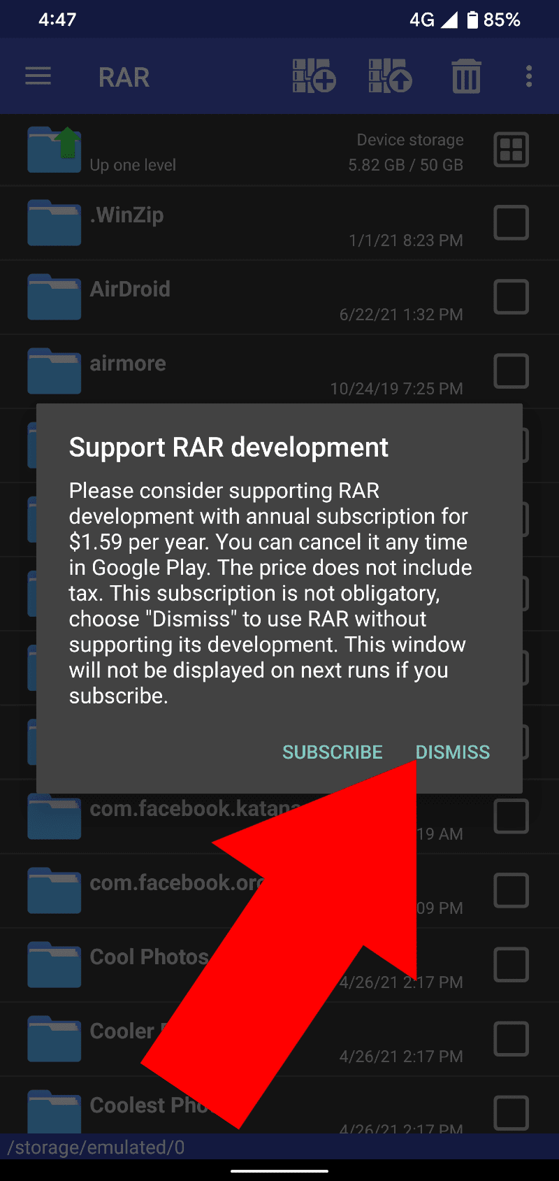 how to open rar file on phone