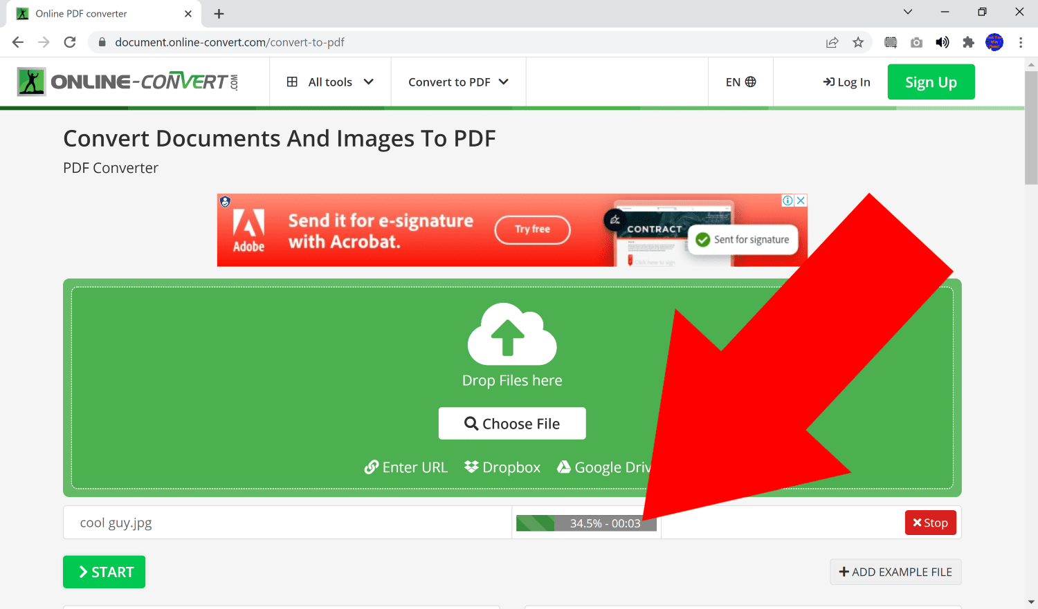 how to convert jpg into pdf