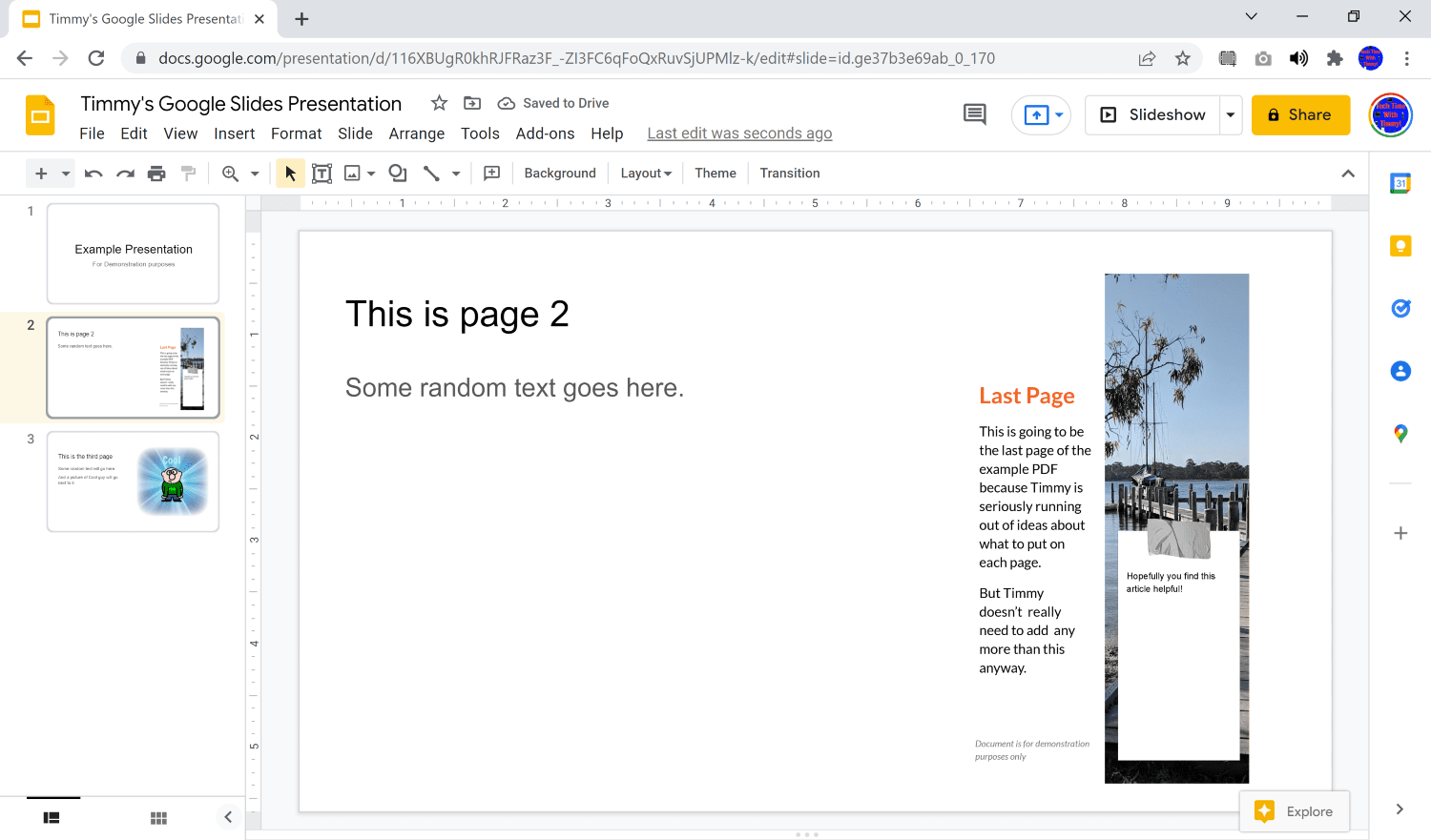 how to convert a pdf into google slides