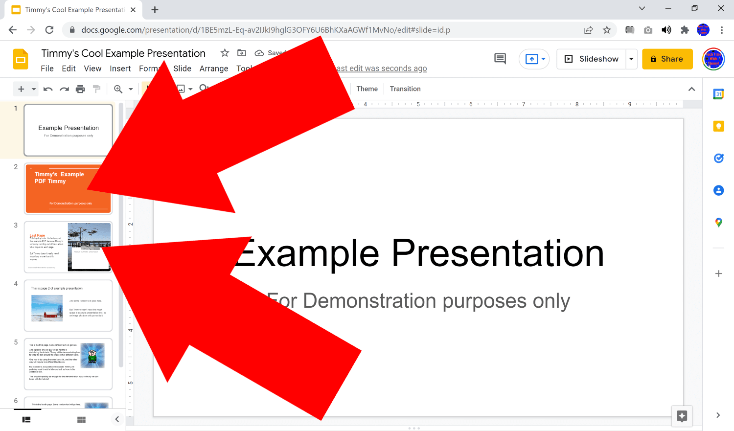 how to convert pdf file to google slides