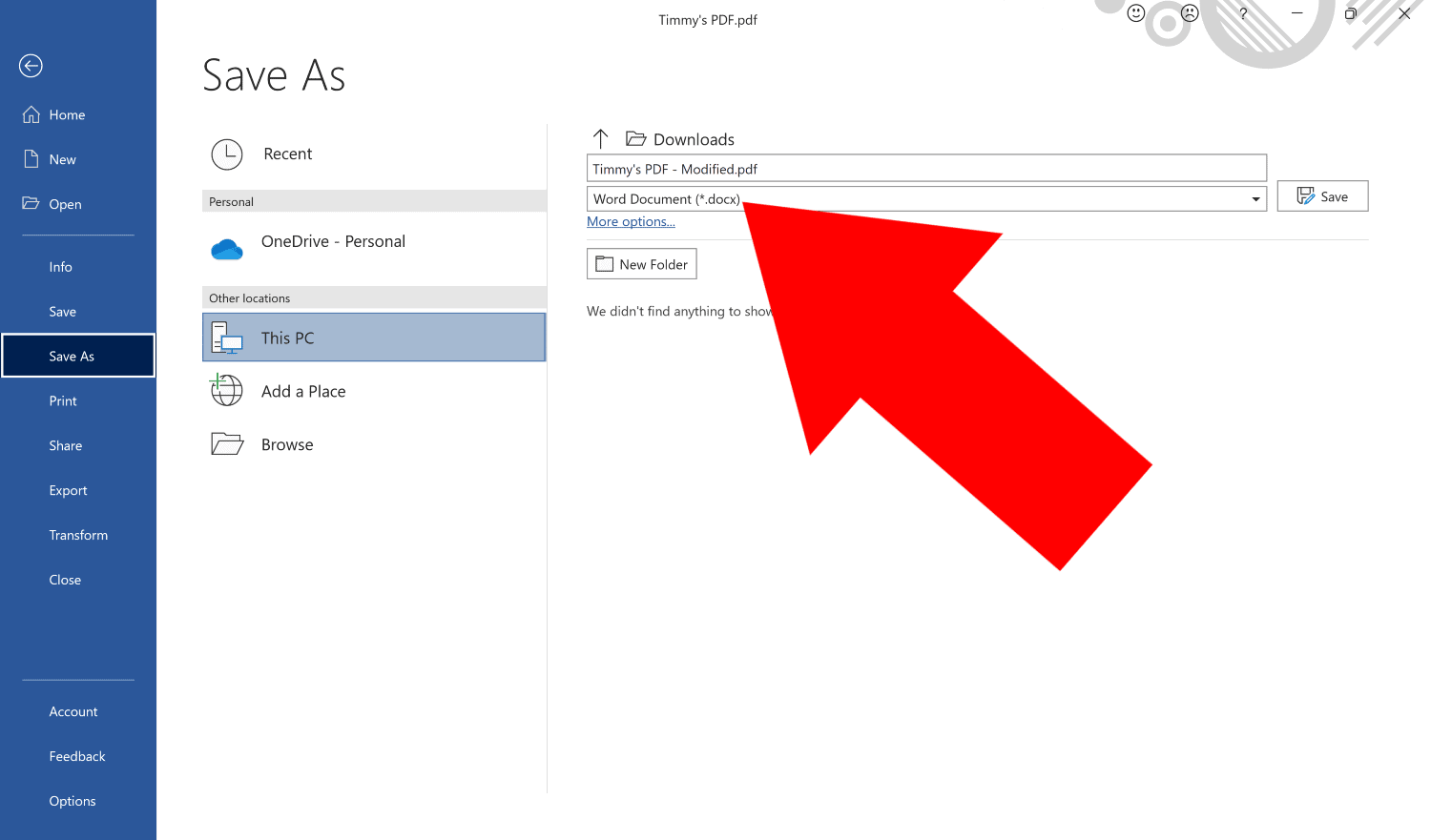 how to open pdf in ms word