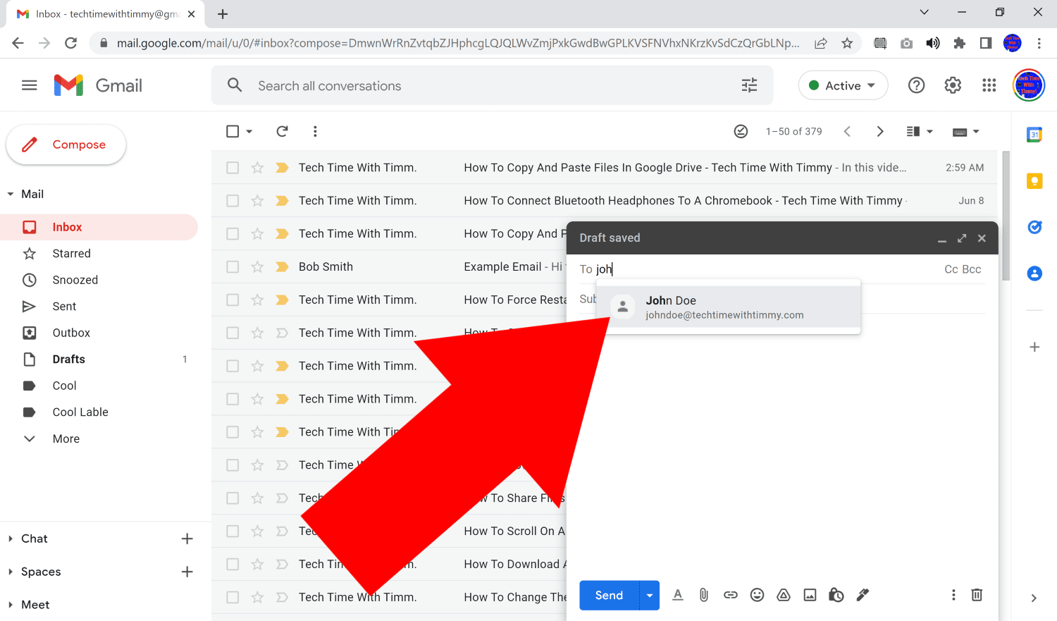 how to add new contact in gmail