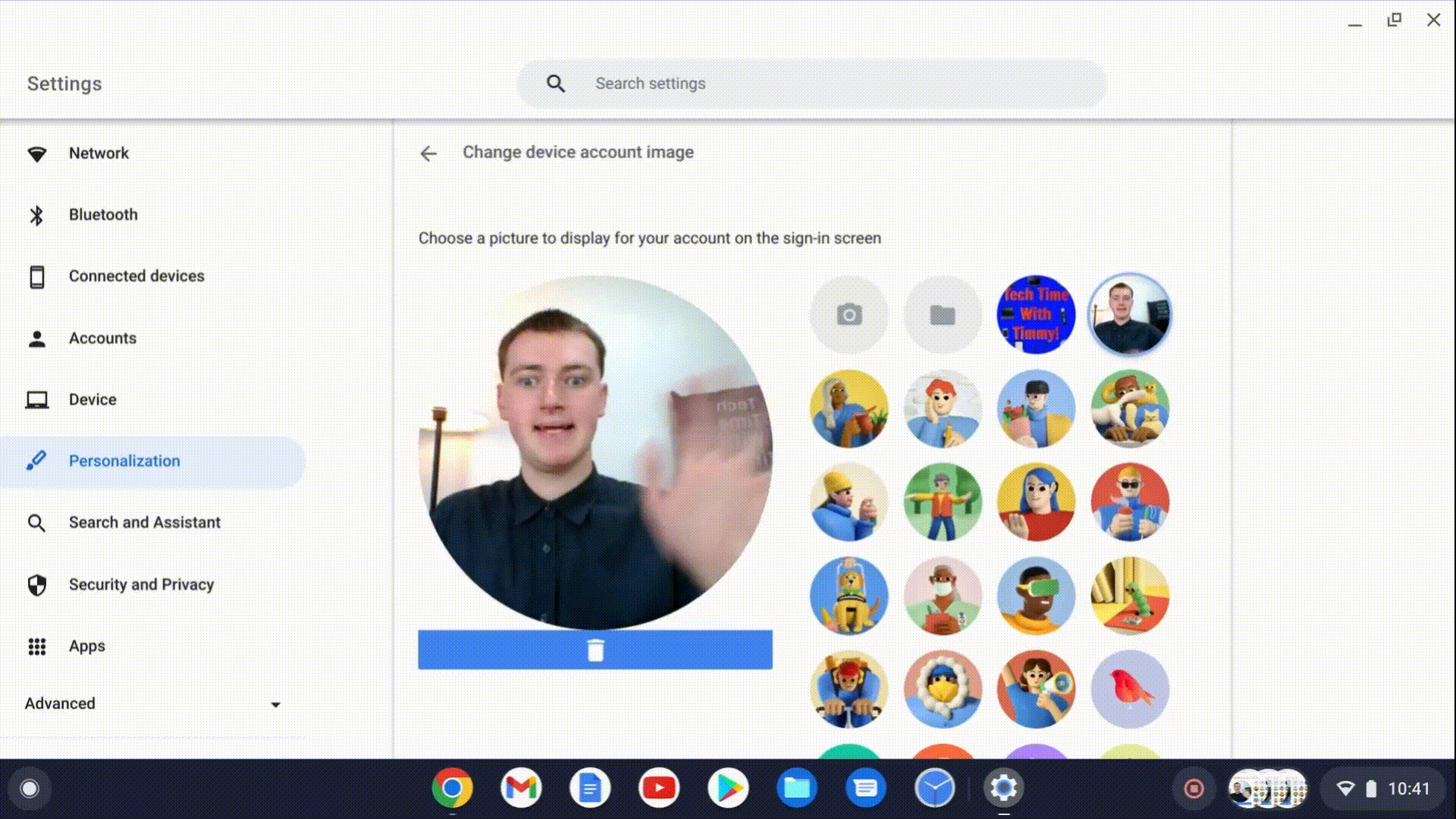 How To Change Your Profile Picture On A Chromebook