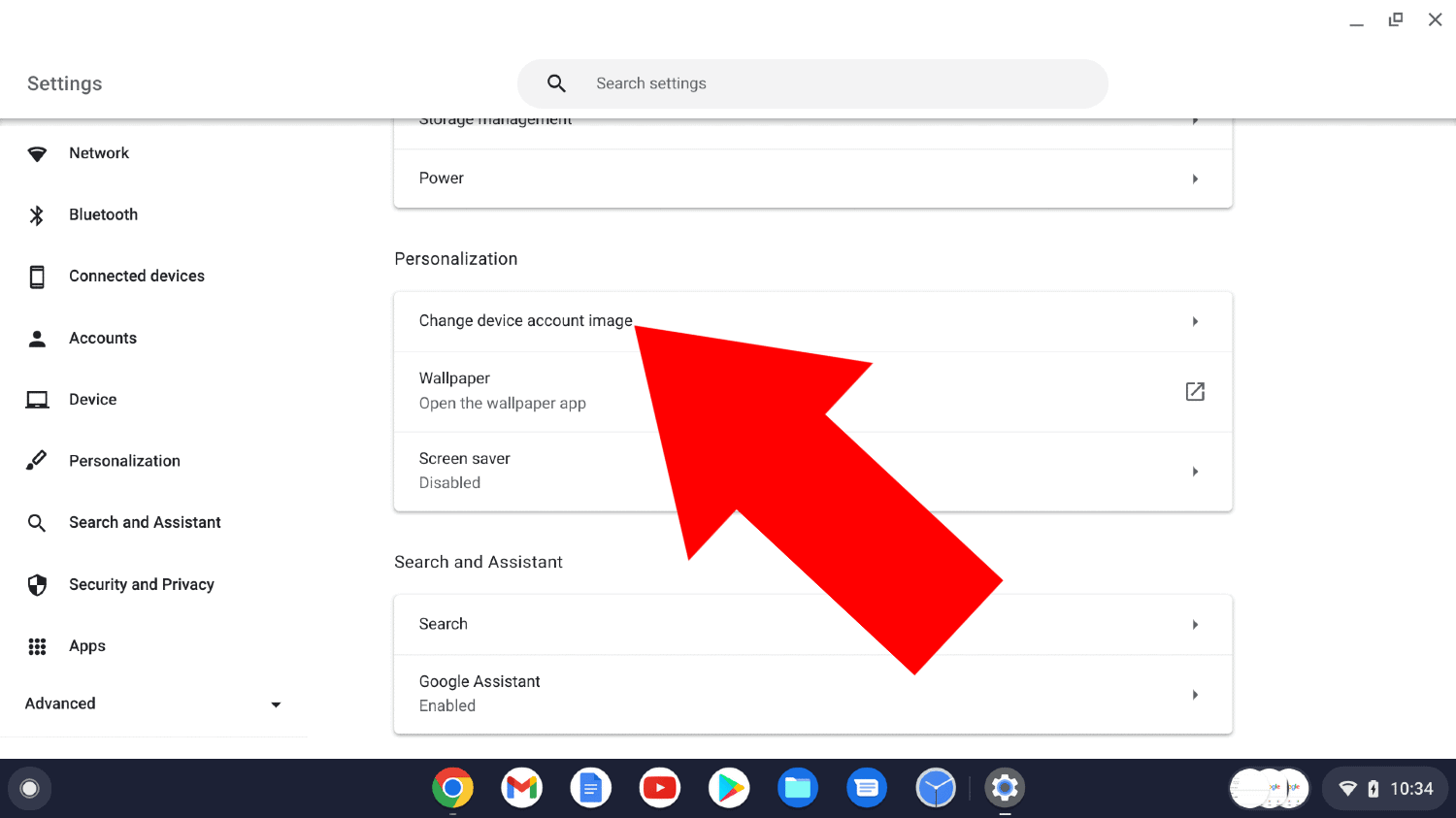 how to change google profile picture on chromebook