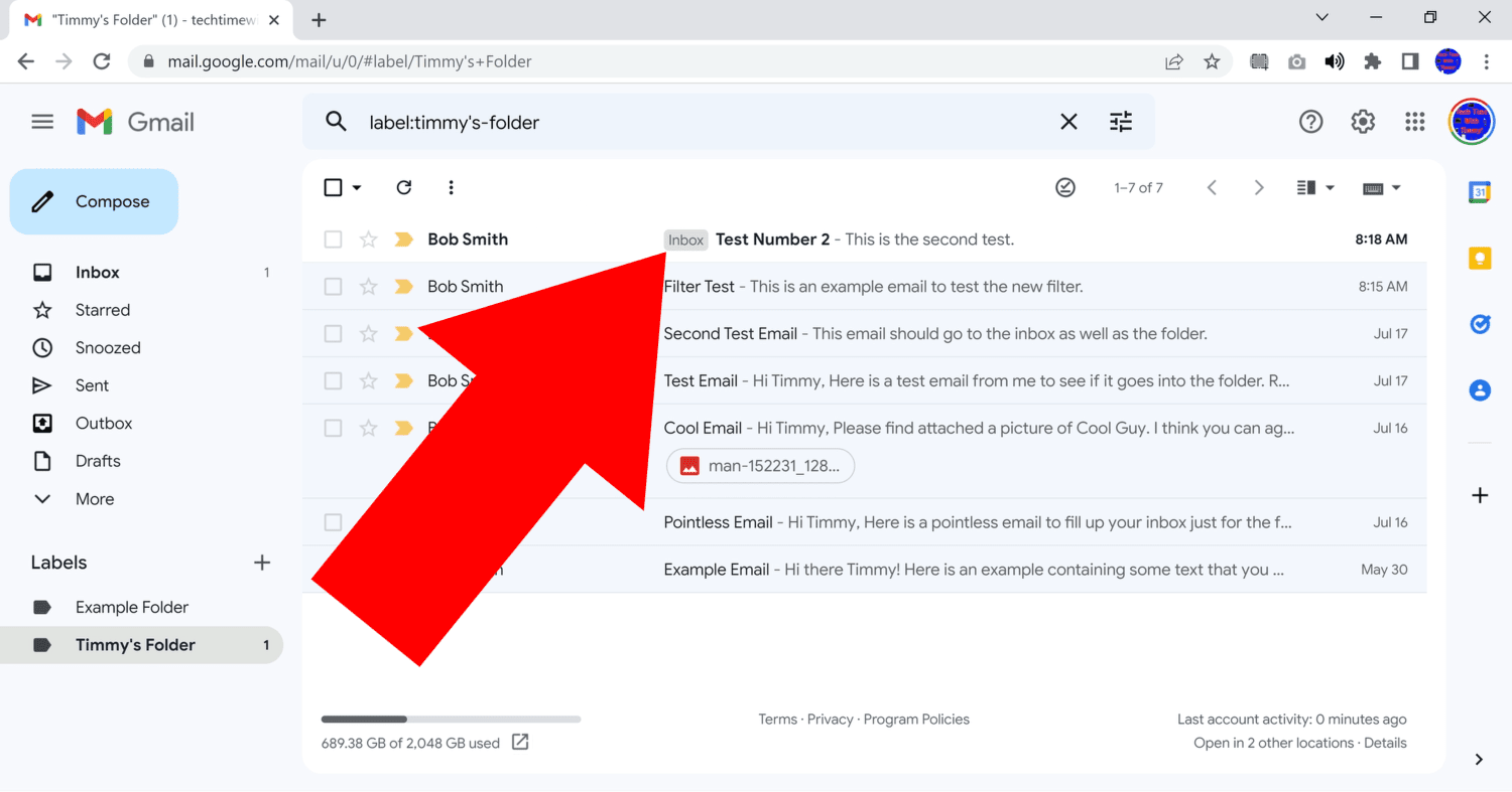 how to automatically move emails in gmail