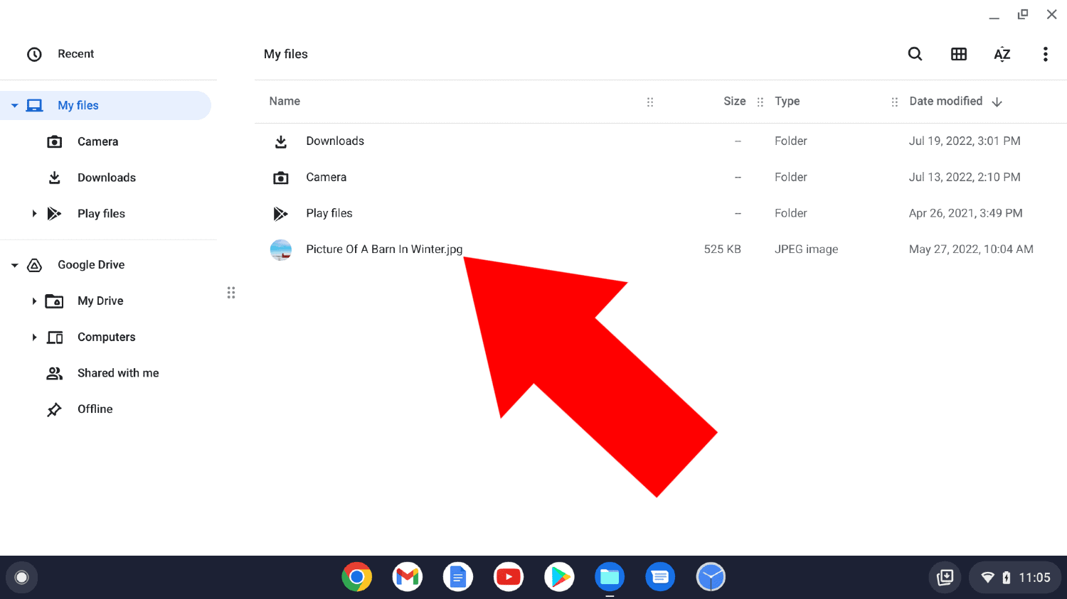 how to crop a picture on chromebook