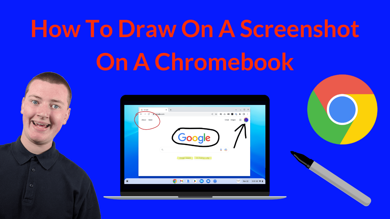 How To Draw On A Screenshot On A Chromebook Tech Time With Timmy