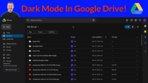 How To Enable Dark Mode In Google Drive