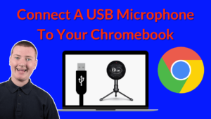 how to use a usb microphone with a chromebook